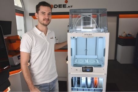 Ultimaker S5 mit Air Manager 3Dee-Experte Ultimaker S5 mit Air Manager 3Dee-Experte