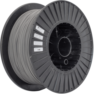 PolyMide_PA6-GF_Grey_175_Spool_Picture_Astmmetric PolyMaker PolyMide PA6-GF Spule