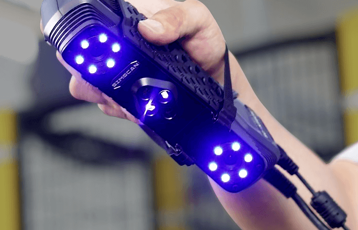 ScanTech SimScan Blaulicht Detail