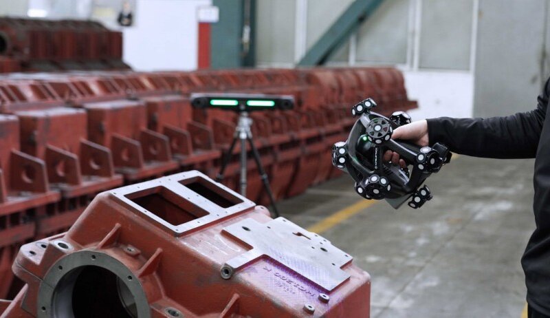 Scanning mit dem ScanTech NimbleTrack
