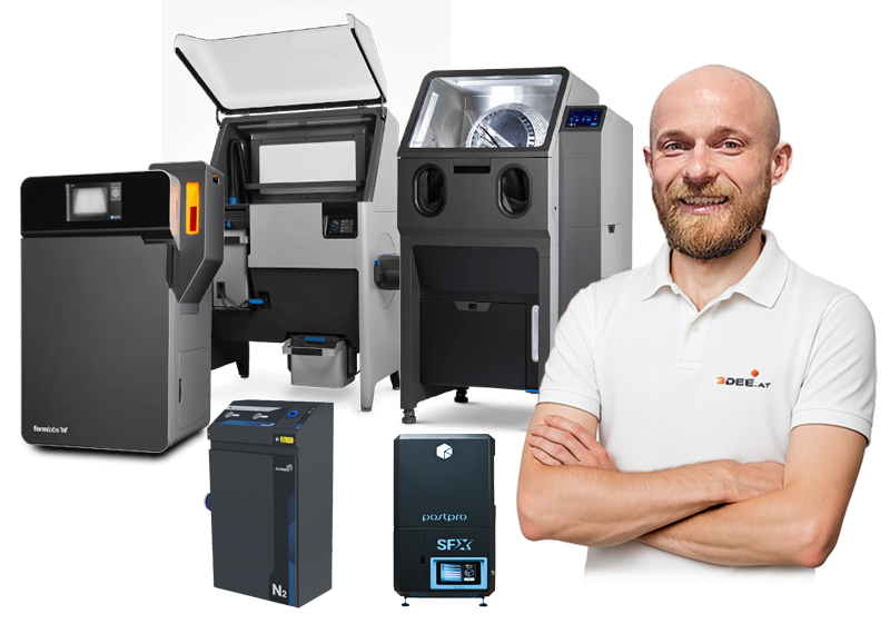 Fuse 1+ SLS 3D Drucker Konfiguration