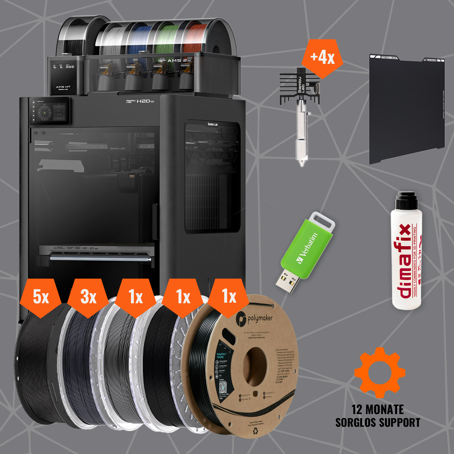 Bambu Lab H2D Pro Premium Bundle