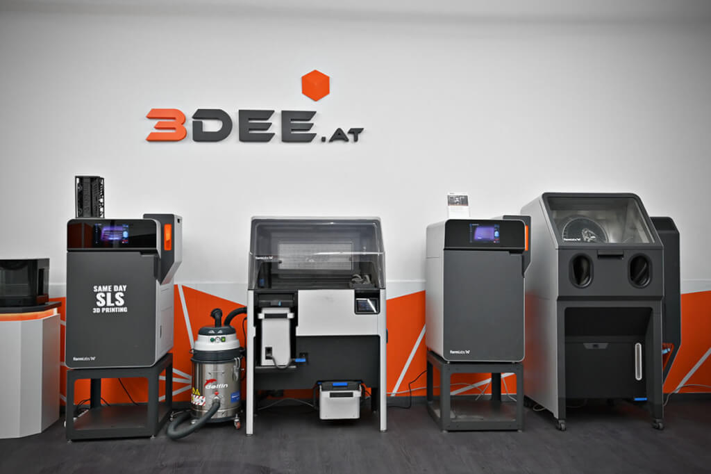 Formlabs SLS 3D-Drucker Showroom 3Dee Wien
