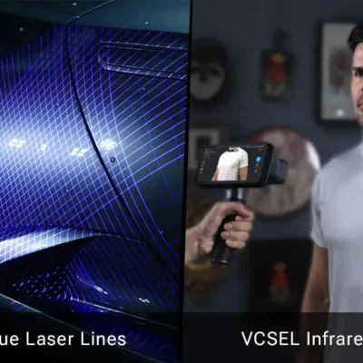 Shining 3D EinScan Hybride Lichtquelle