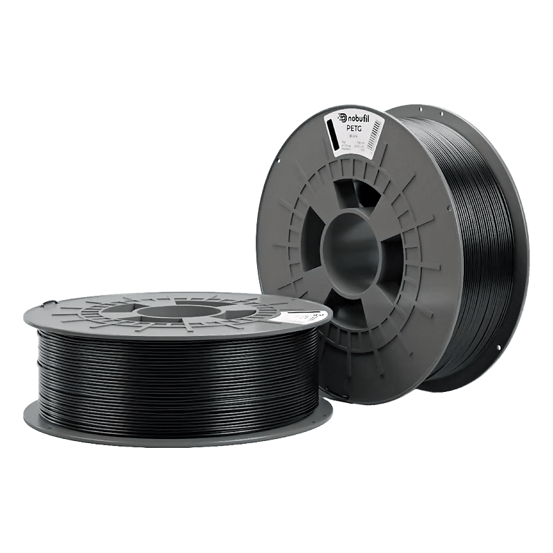 Nobufil PETG Schwarz Filament Spule