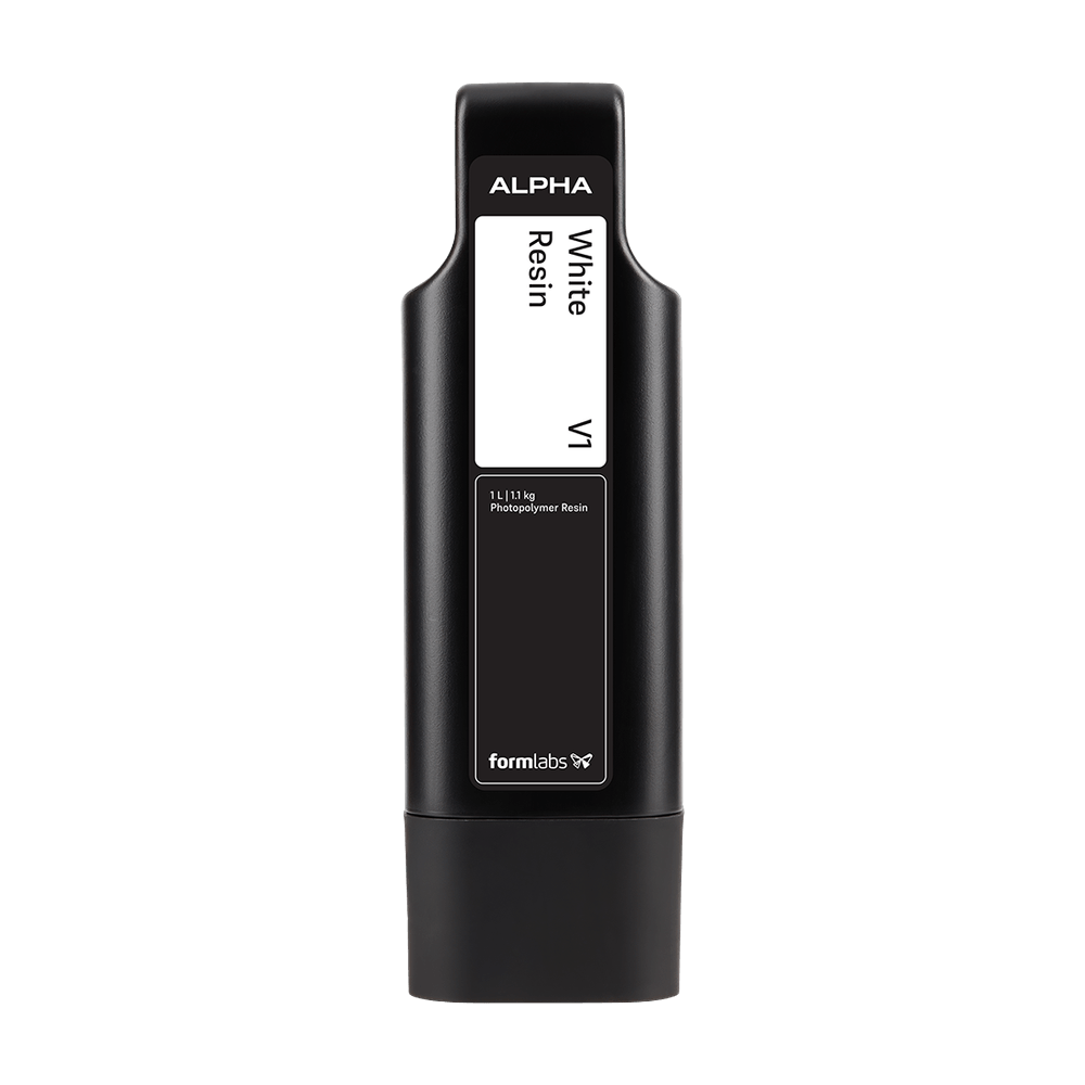 Formlabs Alpha White Resin 1 Liter weißes SLA-Kunstharz